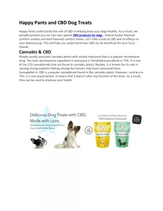 CBD Comfort Chews For Dogs