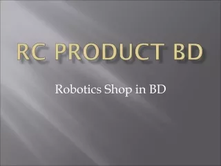 Robotics Shop in BD