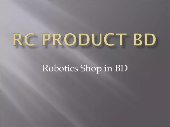 robotics shop in bd