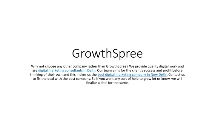 growthspree