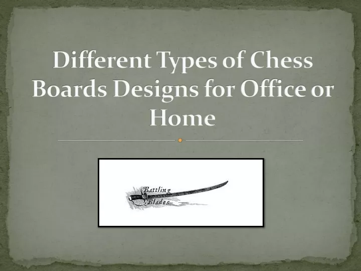 different types of chess boards designs for office or home