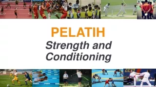 PELATIH STRENGTH & CONDITIONING