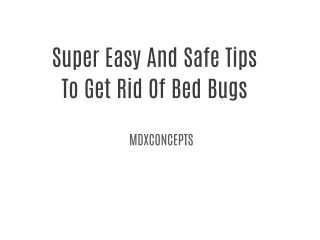 Super Easy And Safe Tips To Get Rid Of Bed Bugs