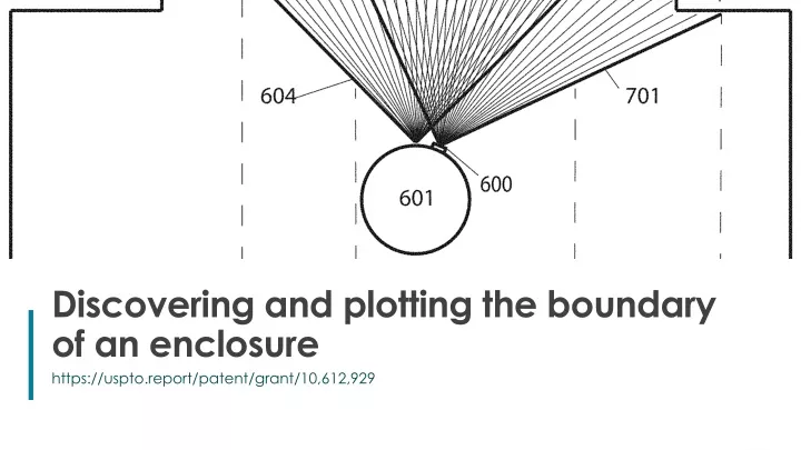 discovering and plotting the boundary of an enclosure