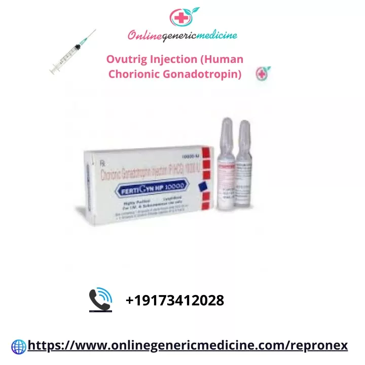 ovutrig injection human chorionic gonadotropin