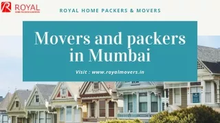 Movers and packers in mumbai
