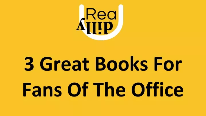 3 great books for fans of the office