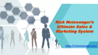 Rick Neiswonger - Business Training Programs