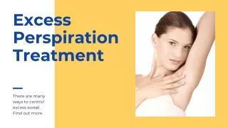 Best Treatment for Excessive Perspiration - Maxim® Antiperspirant
