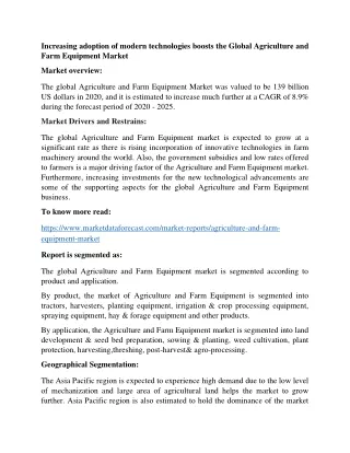 increasing adoption of modern technologies boosts