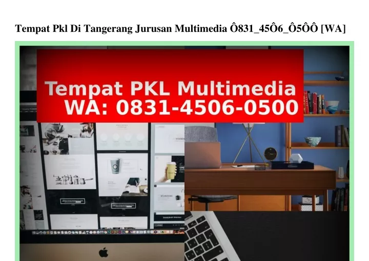 tempat pkl di tangerang jurusan multimedia