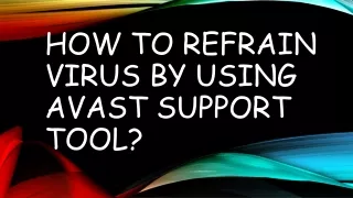 avast support tool |avast premier