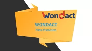 Wondact | Industrial Videos Marketing Service in Delhi