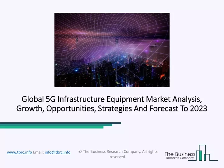 global 5g infrastructure equipment market global
