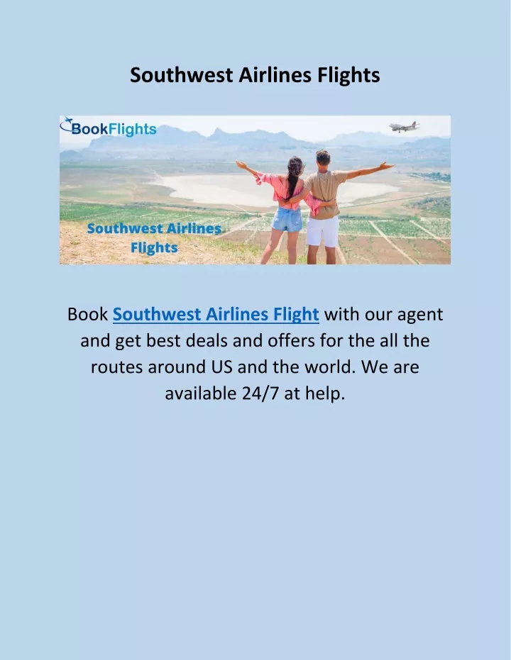 southwest airlines flights