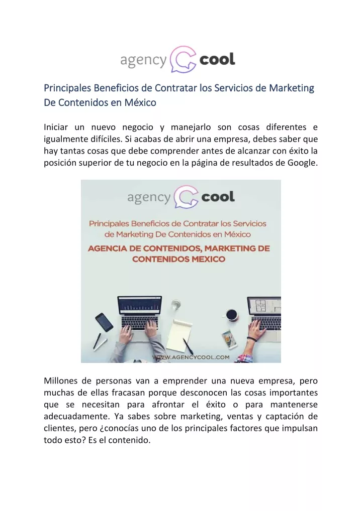 principales beneficios de contratar los servicios