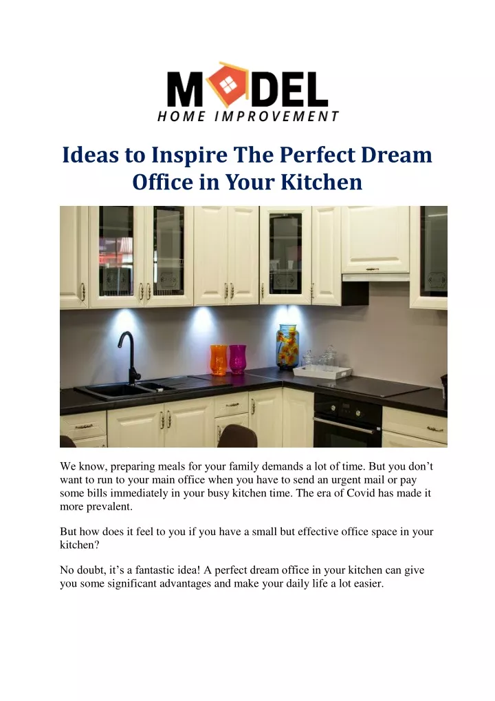 ideas to inspire the perfect dream office in your