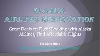 alaska airlines reservation