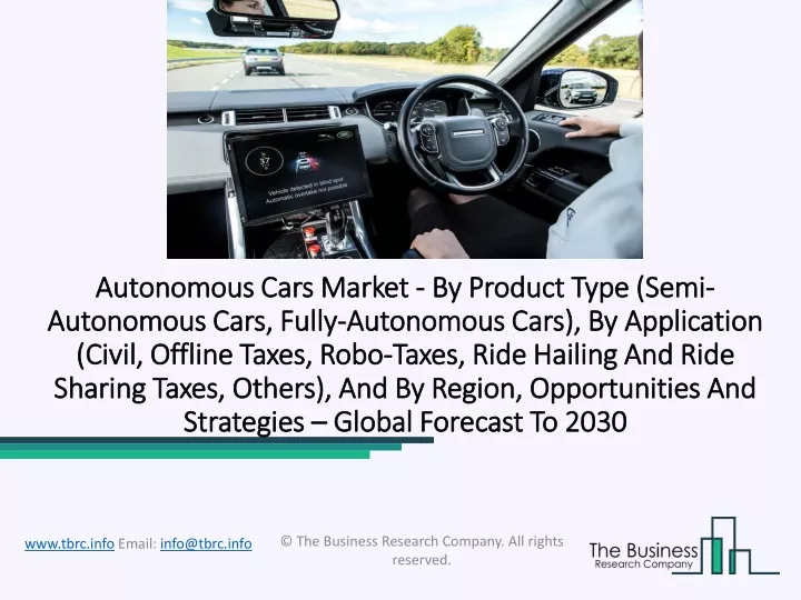 autonomous cars market autonomous cars market