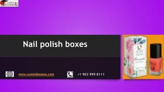 nail polish boxes