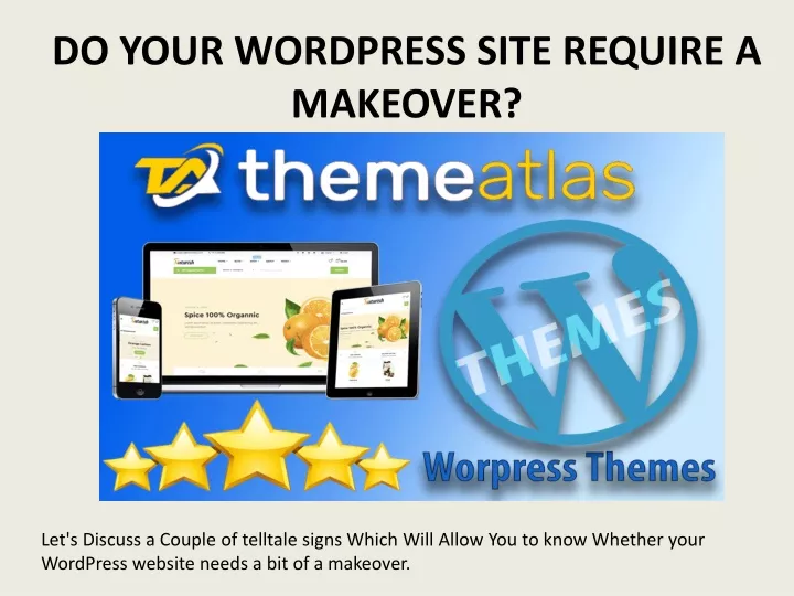 do your wordpress site require a makeover