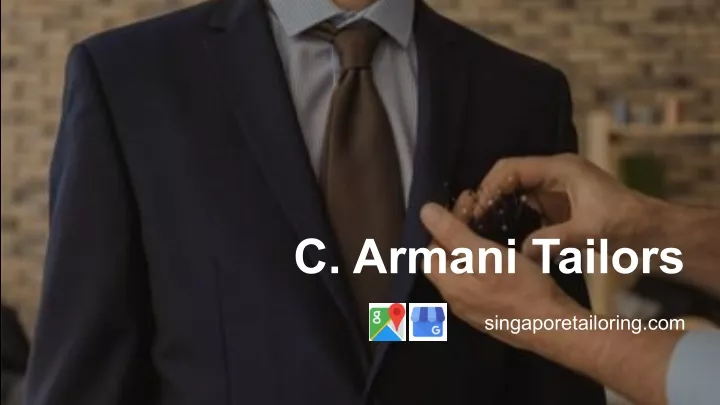 c armani tailors