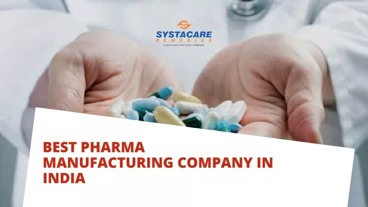 best pharma manufacturing company in india