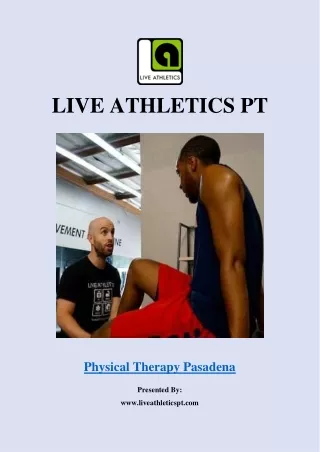 Physical Therapy Pasadena