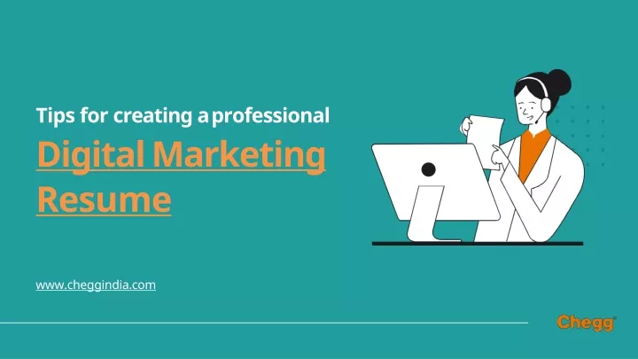 tips for creating a professional digital marketing resume