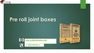 pre roll joint boxes