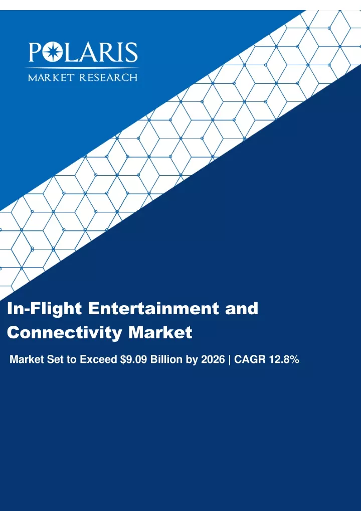 in flight entertainment and connectivity market