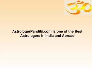 astrologerpanditji com is one of the best