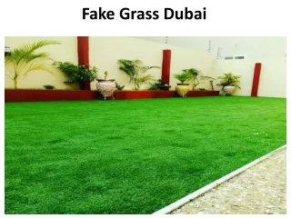fake grass dubai
