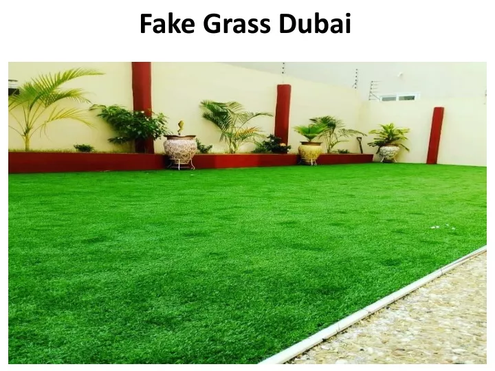 fake grass dubai