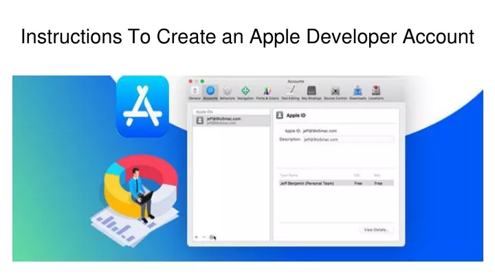 instructions to create an apple developer account