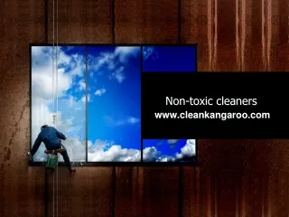 non toxic cleaners