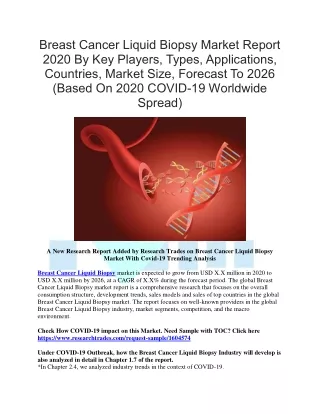 breast cancer liquid biopsy market report 2020