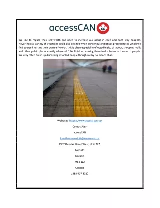 Accessibility Ontario | Access-can.ca