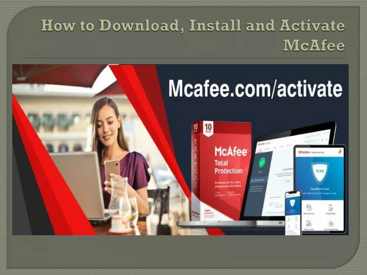 how to download install and activate mcafee