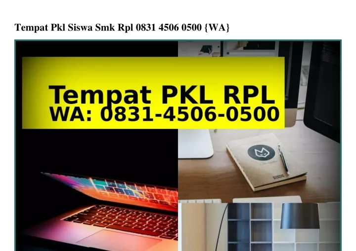 tempat pkl siswa smk rpl 0831 4506 0500 wa