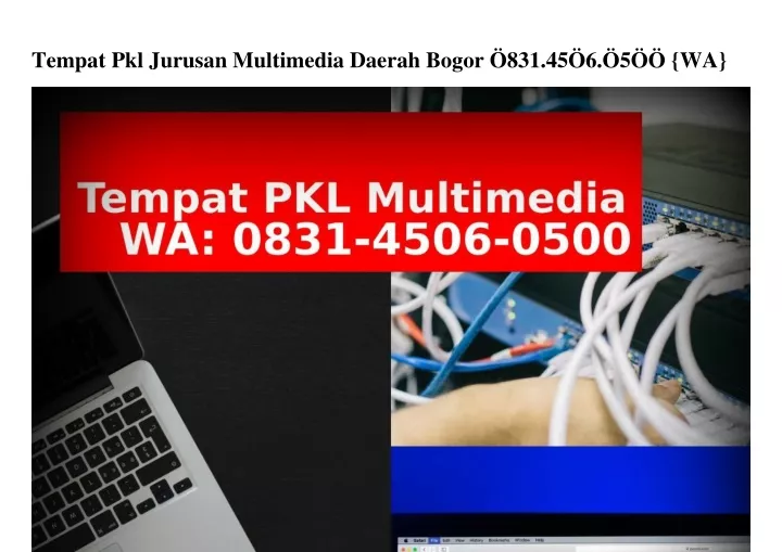 tempat pkl jurusan multimedia daerah bogor