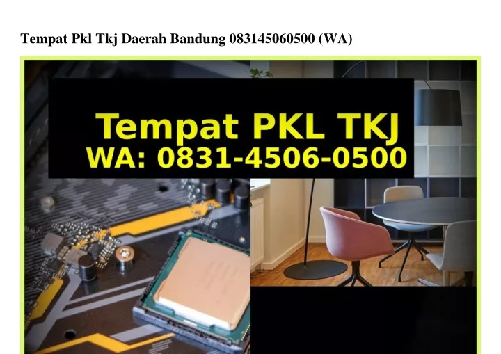 tempat pkl tkj daerah bandung 083145060500 wa