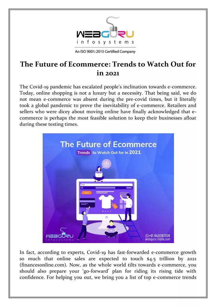 the future of ecommerce trends to watch