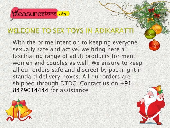 w elcome t o sex toys in adikaratti