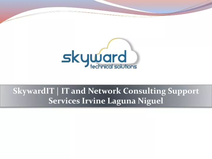 skywardit it and network consulting support