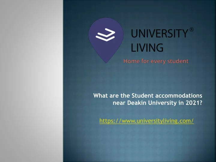 what are the student accommodations near deakin university in 2021 https www universityliving com