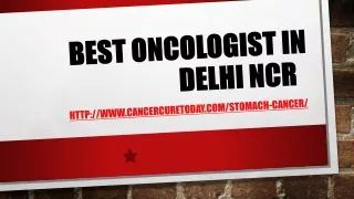 best oncologist in delhi ncr