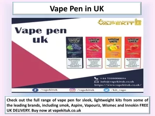 vape pen in uk
