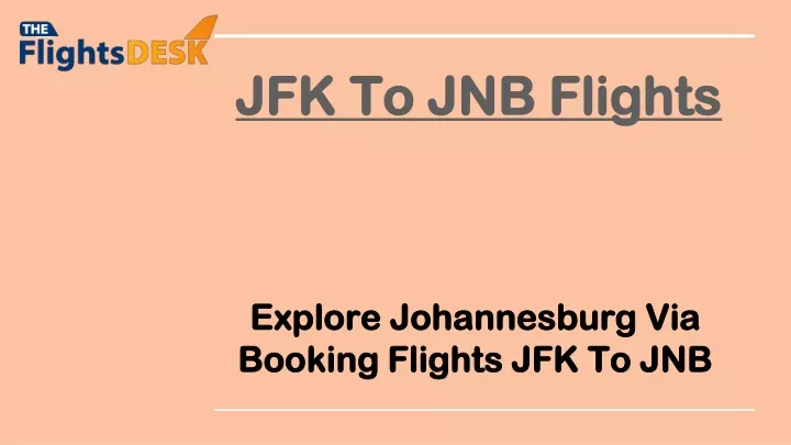 jfk to jnb flights