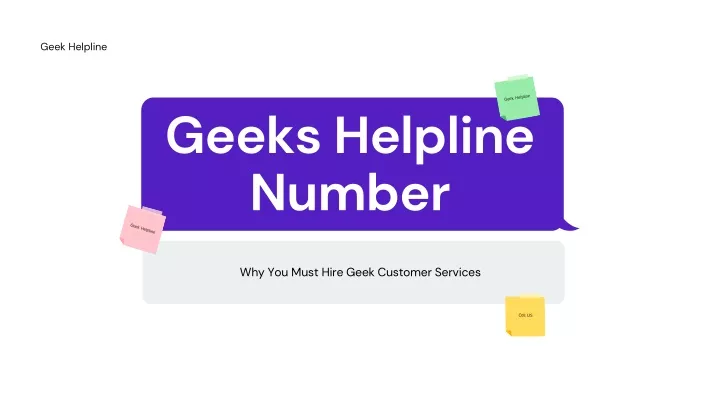 geek helpline